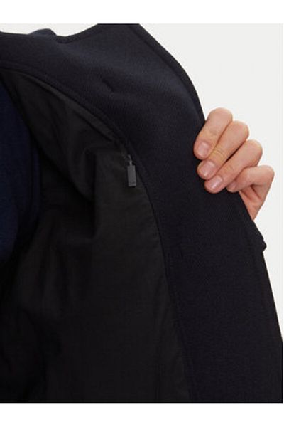 BOSS Palton de lână pentru bărbați 50528188 bleumarin