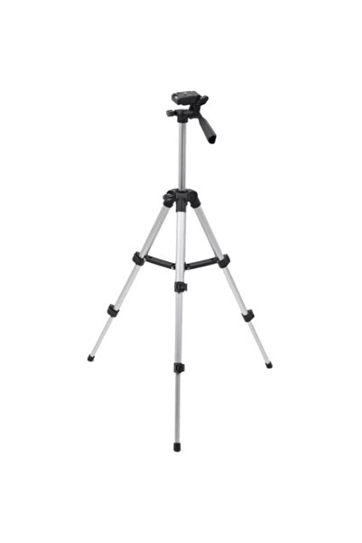 OEM Extendable and adjustable photo tripod, with remote control, 112 cm, 3 sections, aluminum and plastic, black/