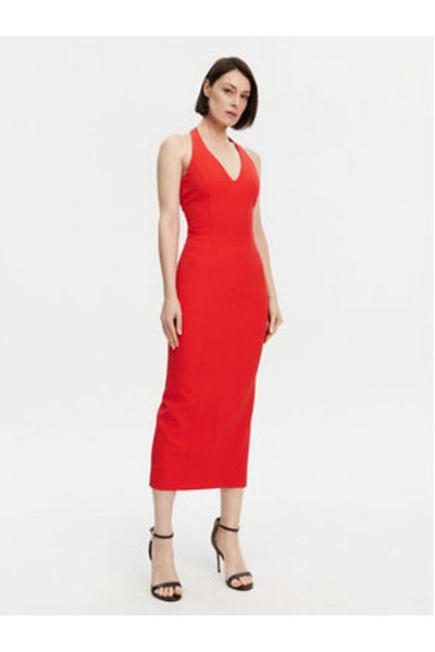 Access Fashion Women's Cocktail Dress 53-3403 Red