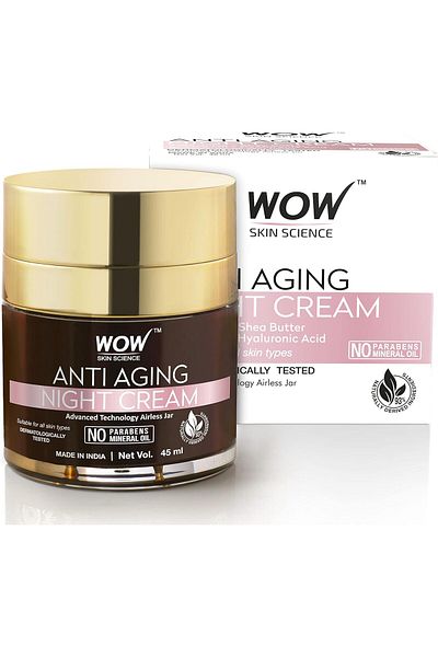 WOW Skin Science كريم الليل المضاد للشيخوخة من واو سكين ساينس 50 مل