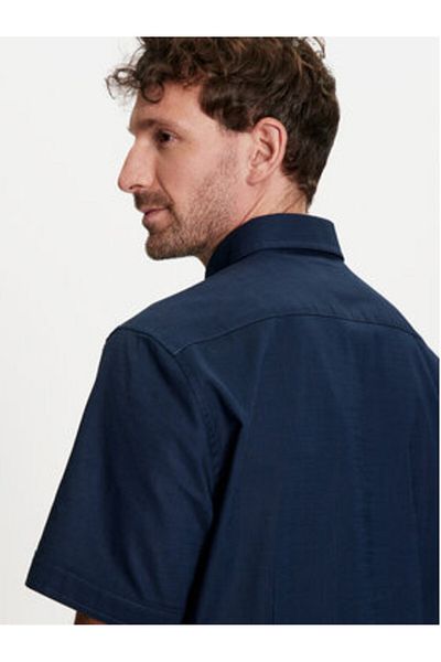BUGATTI Mens Shirt 9450 58334A Navy Blue