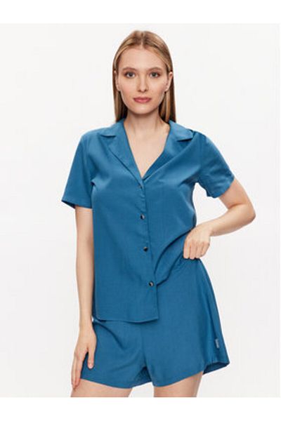 Calvin Klein Lenjerie intimă Pijamale pentru femei 000QS6967E Albastru marin