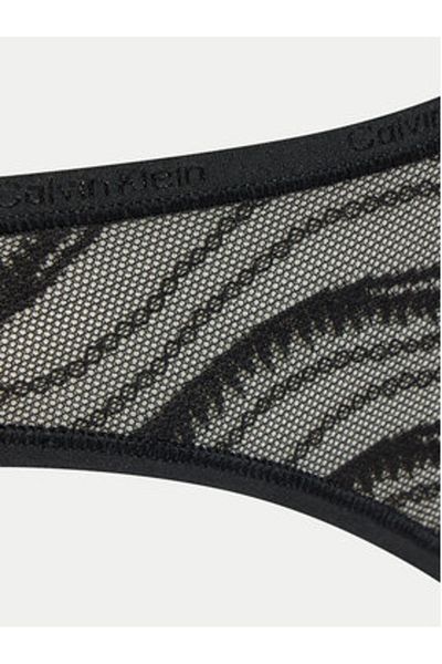 Calvin Klein lenjerie intimă tanga pentru femei 000QD3971E negru