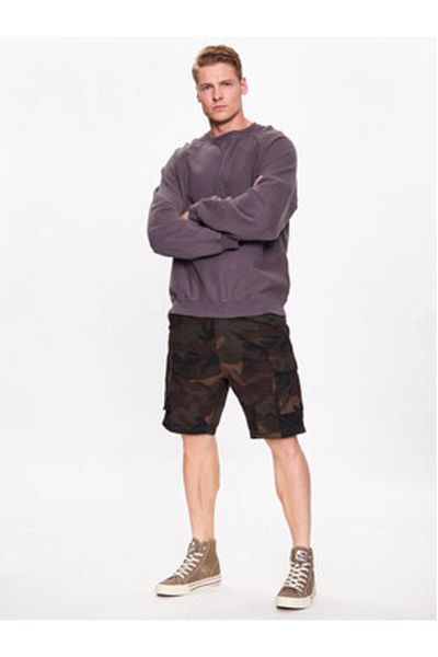 Brave Soul Pantaloni scurți pentru bărbați MSRT-RIVERCAMO verzi