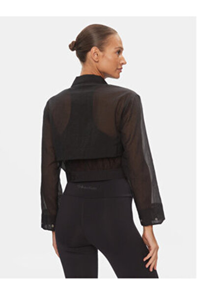 Calvin Klein Performance Γυναικείο Αντιανεμικό 00GWS4O516 Μαύρο