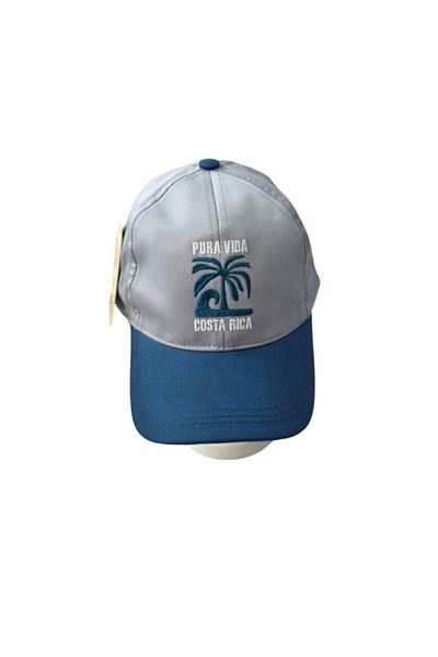 Kitti Two Color Palm Boy's Hat Cap (Age 4-8)