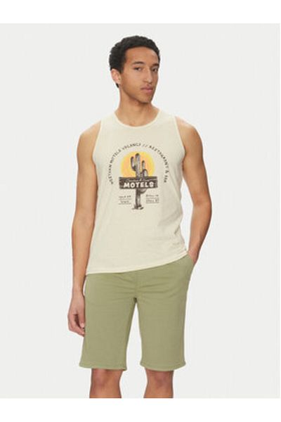 Blend Men's Tank top 20718290 Beige