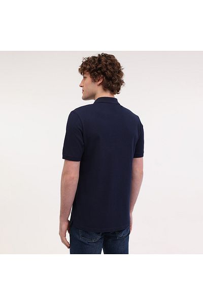 lumberjack Ανδρικό μπλουζάκι Polo, μοντέλο Kisa Sleeve Navy Blue