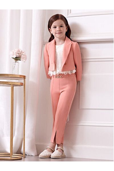 Abel & Lula abel lula Girl Suit 5279 Pink