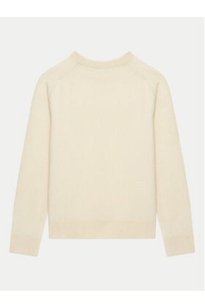 BALMAIN Pulover pentru fete BV9B00-Z2409 Ecru