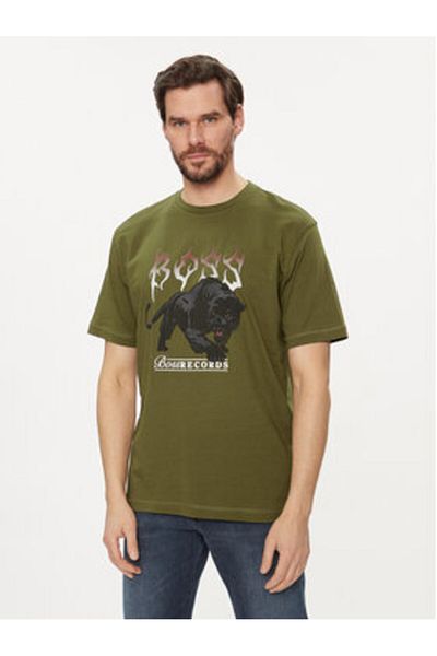 BOSS Tricou bărbătesc 50510223 Verde