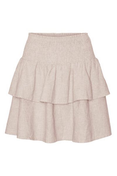Vero Moda vero moda Women's Mini Skirt 10309768 Beige