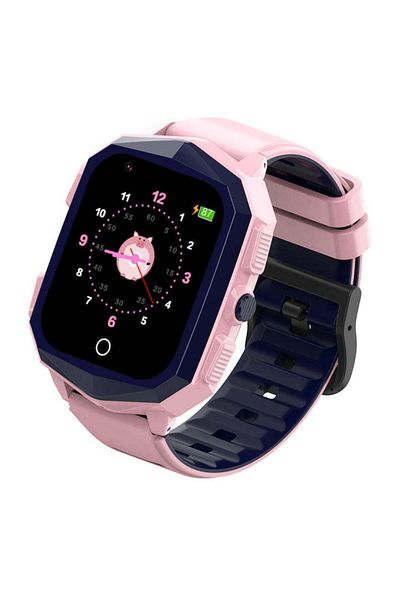 Techone Kt20s 4g Gps Smartwatch For Kids, Pink