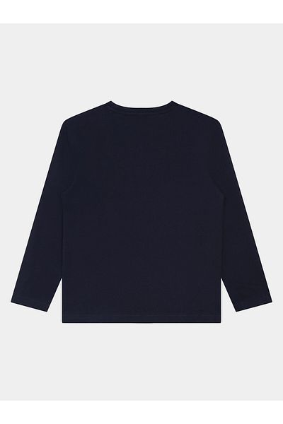BOSS Bluză pentru băieți J25P25 D Bleumarin