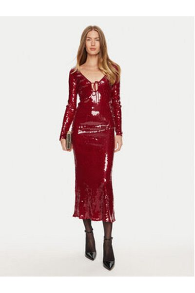 Bardot Women's Cocktail Dress 58859DB Burgundy