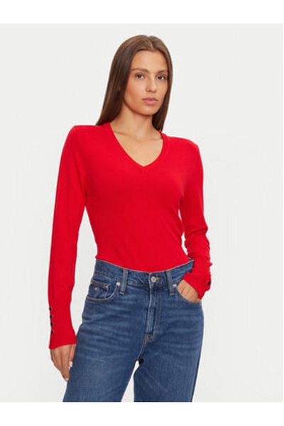 Brave Soul Women's Sweater LK-248IVYB Red