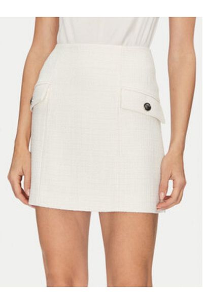 Bruuns Bazaar Women's Pencil Skirt BBW4581 White