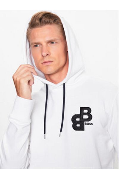 BOSS Hanorac pentru bărbați Boss 50499925 Alb
