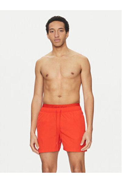 Calvin Klein swimwear Men's Swim Shorts KM0KM01104 Red