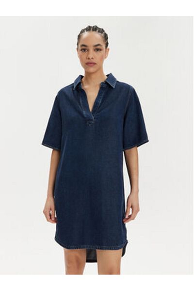 WRANGLER Rochie din denim pentru femei 112350341 bleumarin