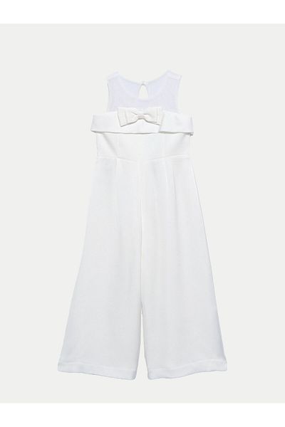 Abel & Lula abel lula Girl Jumpsuit 5219 Ecru