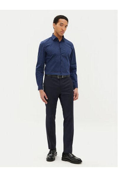 Calvin Klein Cămașă bărbătească K10K114313 Albastru marin