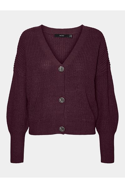 Vero Moda Women's Cardigan 10273853 Burgundy
