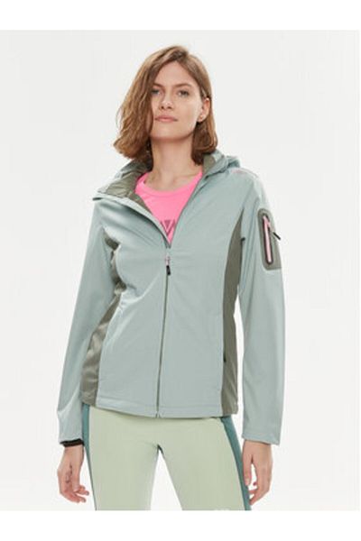 CMP Women's Raincoat 39A5016 Green