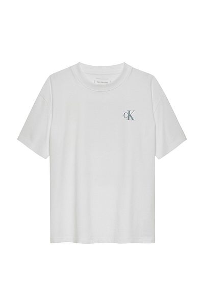Calvin Klein Jeans Tricou băieți IB0IB02449 Alb