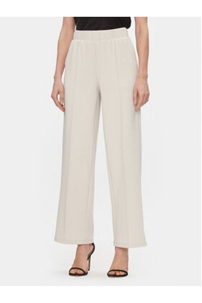 Vero Moda Women's fabric trousers 10296830 Ecru