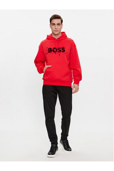 BOSS Mens Sweatshirt 50510129 Red