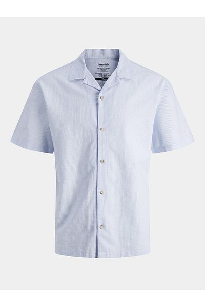 Jack & Jones Cămașă bărbătească Jack Jones 12248382 Albastră
