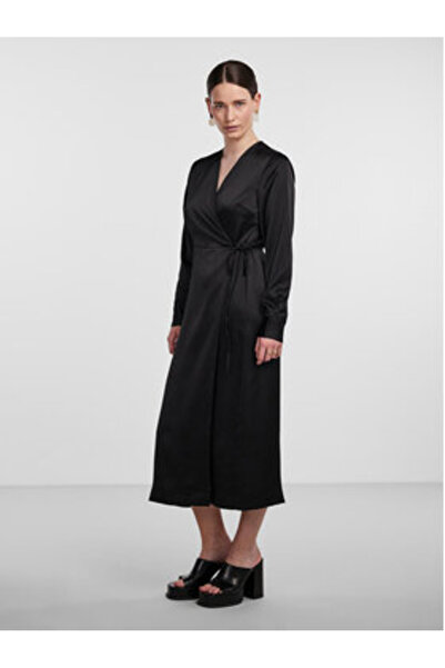 YAS Women's Casual Dress 26030740 Black