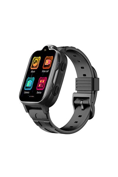 Techone Ct08 Plus Gps Smartwatch For Kids, Black