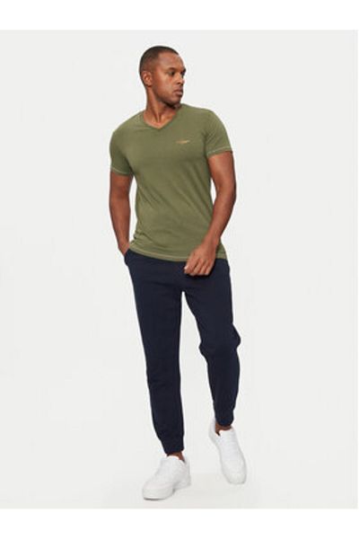 Aeronautica Militare Tricou bărbătesc AM1UTI004 Verde