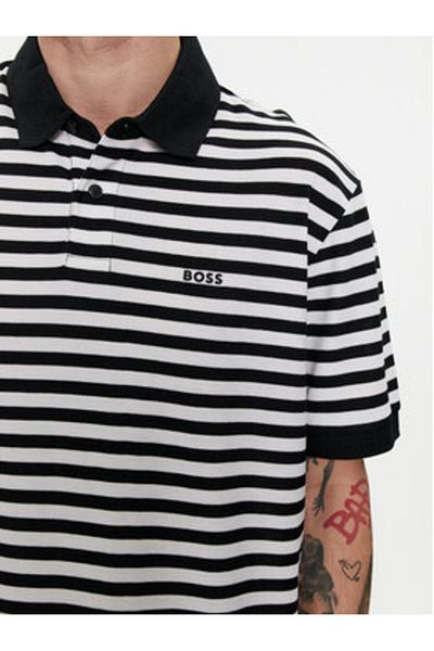 BOSS Polo bărbătesc 50513604 negru
