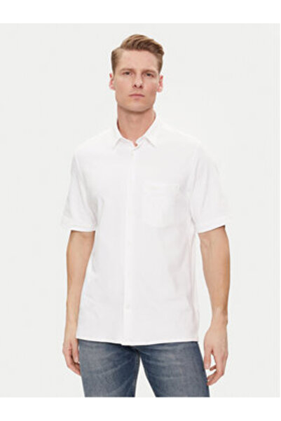 Calvin Klein Cămașă bărbătească K10K112708 Albă