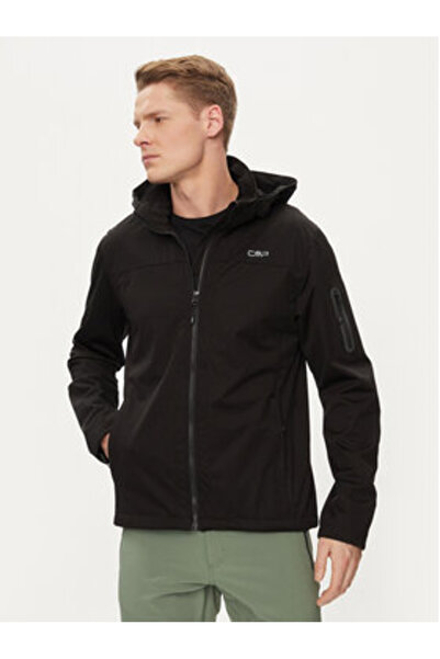 CMP Men's Raincoat 39A5027 Black