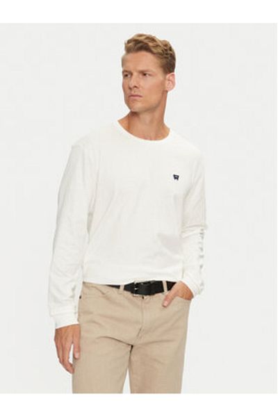 WRANGLER Men's Longsleeve 112357431 White