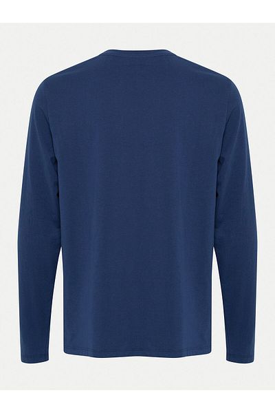 Blend Tricou bărbătesc cu mânecă lungă 20717825 Bleumarin