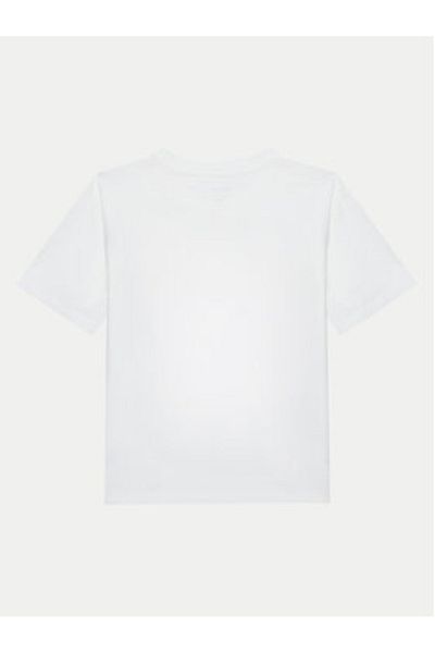 Calvin Klein Jeans Tricou băieți IB0IB02448 Alb