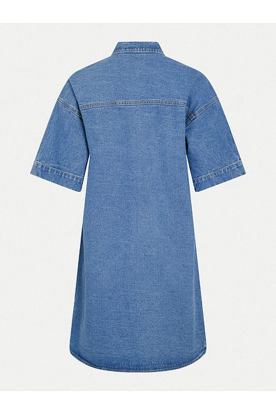VILA vila Rochie din denim pentru femei 14105190 Albastră