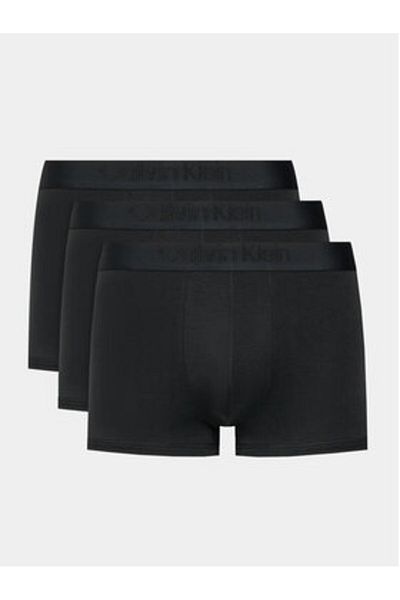 Calvin Klein Set de 3 boxeri pentru bărbați 000NB3651A Negru