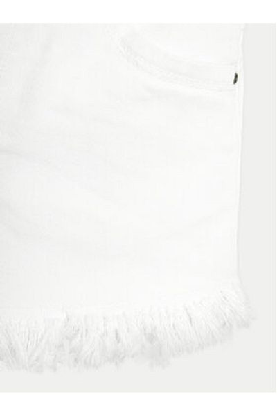 Coccodrillo Girl Jeans Shorts WC4123201JCG White