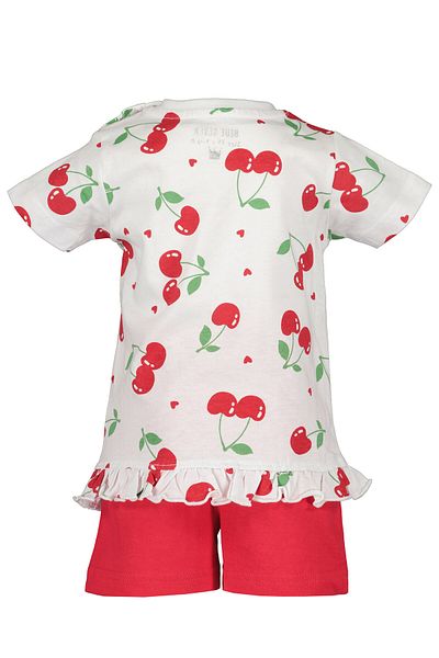 Blue Seven Girl T-shirt and shorts set 914513 X White, Red