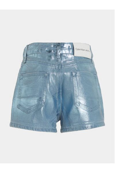 Calvin Klein Jeans Pantaloni scurți din material textil pentru fete IG0IG02368 albaștri