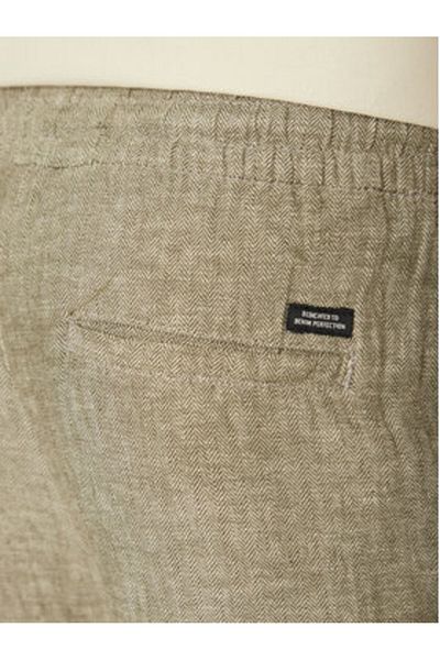 Blend Men's fabric trousers 20718008 Green