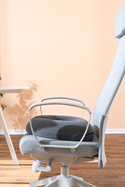Softlife Sünger Önü Açık Oturma Simidi Kuyruk Sokumu Yastığı Oturma Minderi 43X43x9 cm