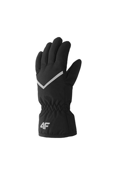 4F Unisex Child Ski Gloves 4FJAW23AFGLM094 Black