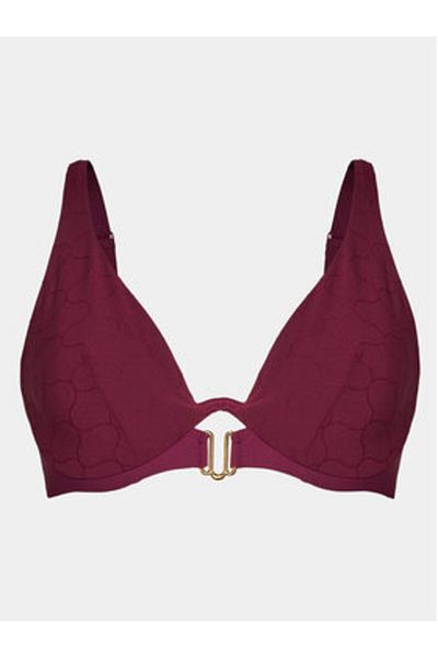 Chantelle Women's Bikini Top C15T10 Burgundy